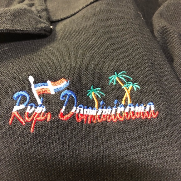 Men’s Dominican Republic Polo Large - Picture 3 of 5